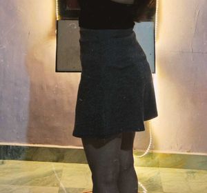 Stylish grey Mini Skirt