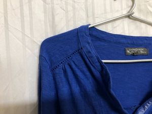 Cache©Cache Blue Top