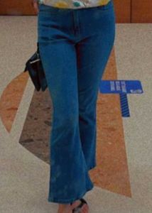 For Short Girls Blue Women Bootcut Jeans