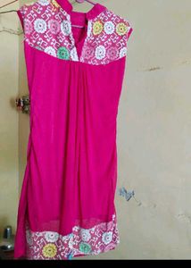 Pink Emrodary Top