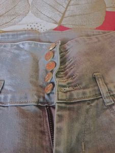 Grey High waist Jean