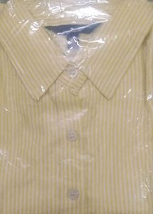 Yellow Cotton Shirt