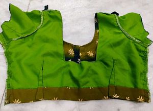 Green color Formal blouse