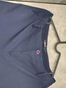 Navy Blue Formal Pants - Annabelle Pantaloons