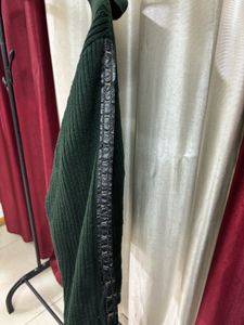 Ribbed Turtle Neck Pullover Sweater