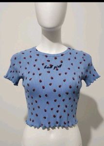 Cute 'Bad Girl' Crop Top