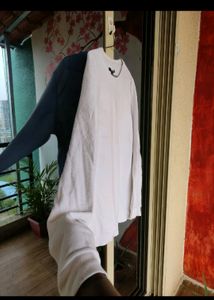 Unisex Zudio Plain White Sweatshirt