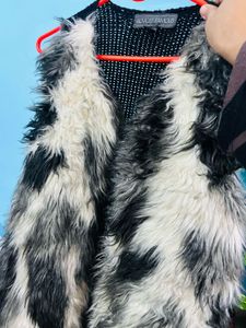 Faux Fur Vest - Trendy!