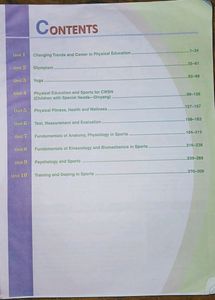Physical Education Class XI Textbook