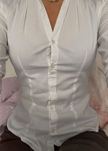 Trendy Pink fitted shirt