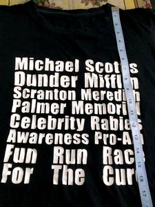 Black half Sleeves T-shirt