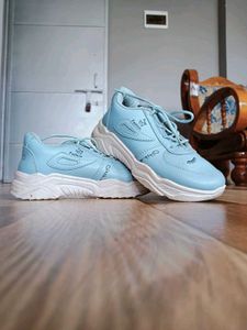 Light Blue "Sue Fashion" Sneakers UK5