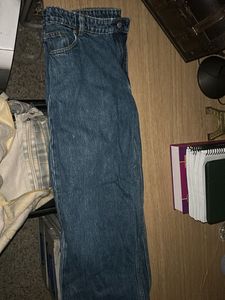 Classic Dark Wash Denim Jeans