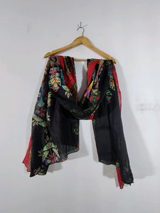 Black Printed Kurta Set (Women&#39;s)