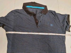 Calvin Klein Striped Polo T-shirt