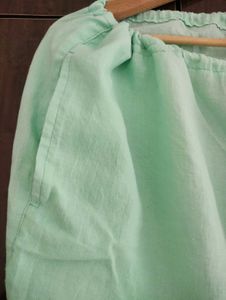 Embroidered Kurta Pants Set For Women, Green, 46in