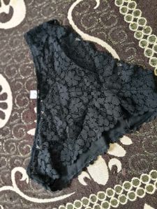 Black Lace Bra