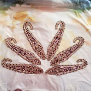 Paisley Applique Embellishments