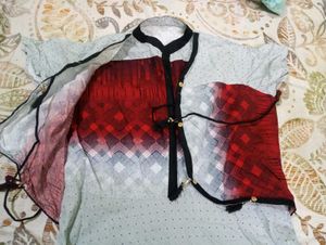 Jacket Style Long Kurti
