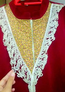 Vintage Floral Lace Dress
