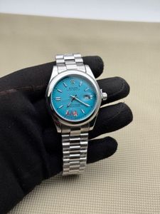 ROLEX WATCH SKY BLUE DIAL