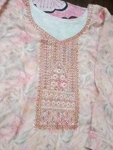 Floral Embroidered Kurta Set