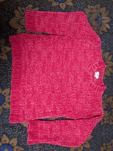 Pink Knit Sweater