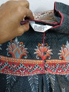 Biba Floral Print Dress