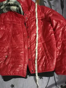 Red Woolen Jacket.
