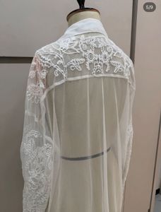 Zara White Embroidered dress