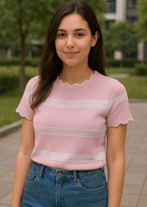 Korean Pink Top