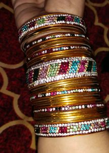 Wedding Bangles set Of Two Hands