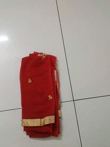 Elegant Embroidered Saree