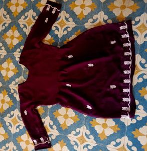 Elegant Embroidered kurti