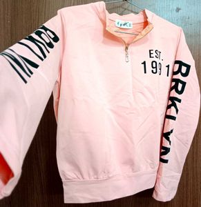 Peach Top with Chain
