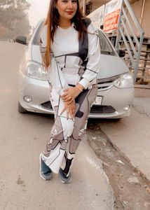 Abstract Print Co-ord Set