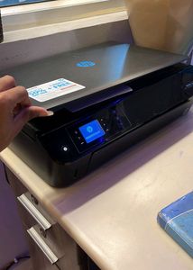 Hp Envy Wifi Printer 5534 With Cartridge ( Colour)