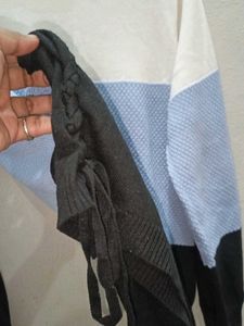 Color Block Knit Sweater