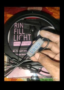 7 Feet  Tripod Stand With 10 Inch Ring Light