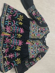 Embroidered Boho Top