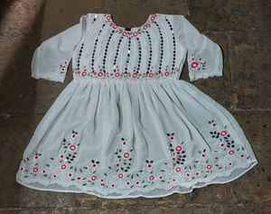 Faux Georgett Frock style Gharara