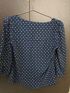 Cute Heart Print Top