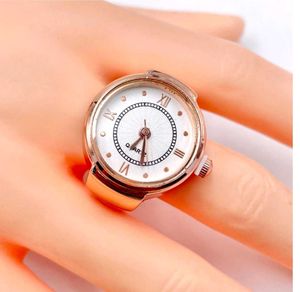 Gold Tone Ring Watch