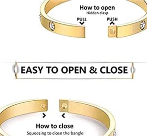 Gold Bangle Bracelet