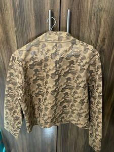 Camouflage Biker Jacket