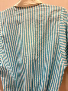 Vintage Striped Button-Down Shirt