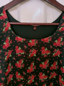 Black And Red Dress (Gown)