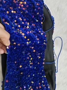 Blue Party Wear Top