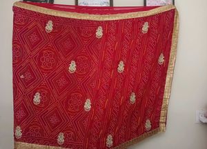 Red Saree
