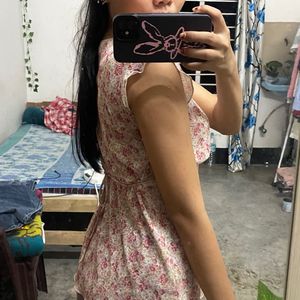 Floral V Neck printed Top